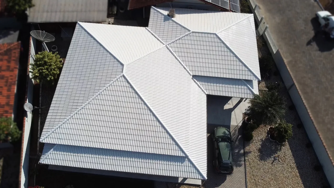 Telha de concreto Tetto Lit Branca